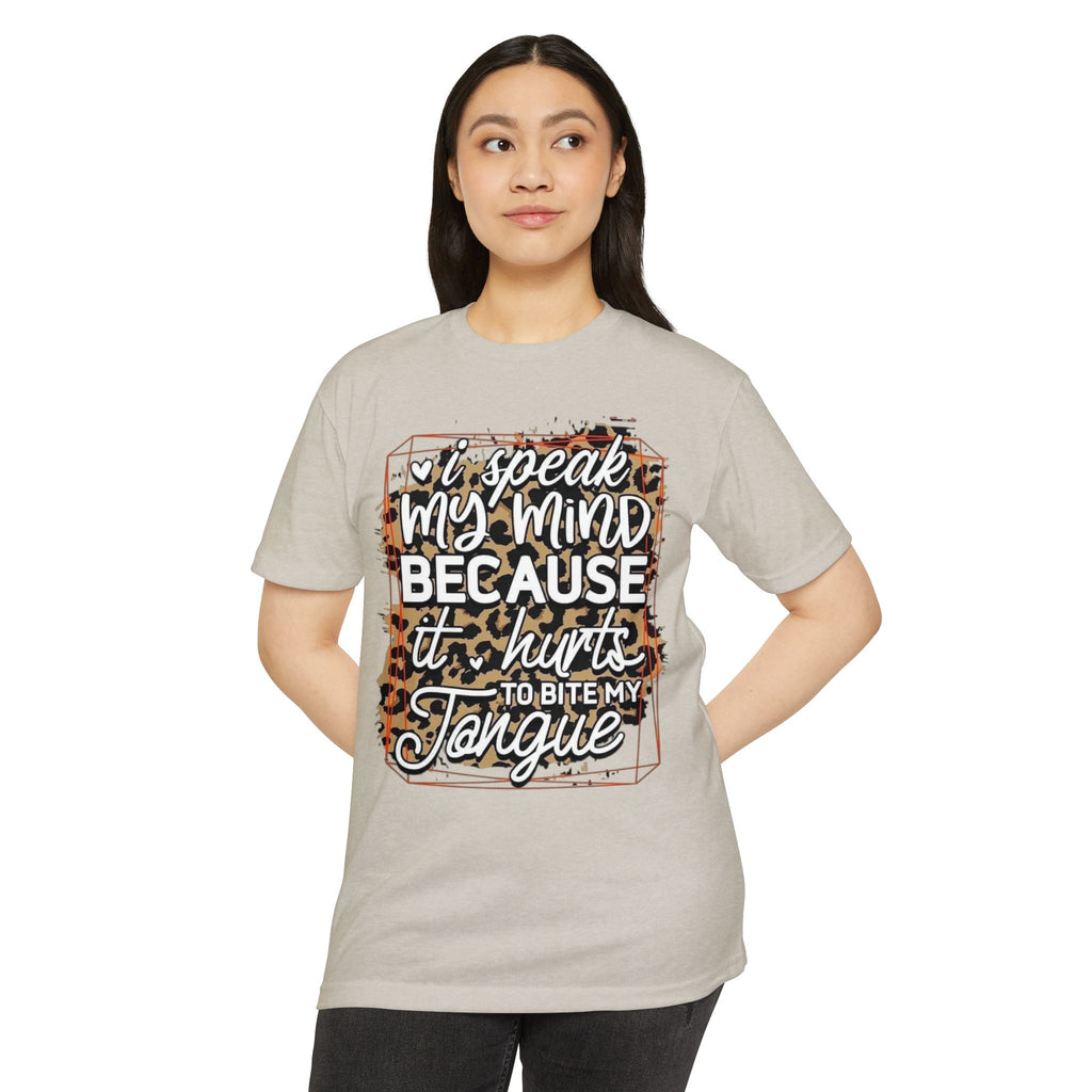 Speak My Mind Women's Tee — Graphic T-Shirt for Bold Self-Expression