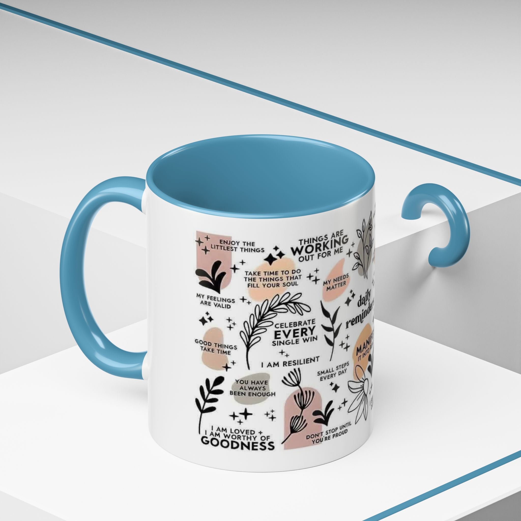 Affirmation Coffee Mug — Inspirational Accent Mug (11/15oz)