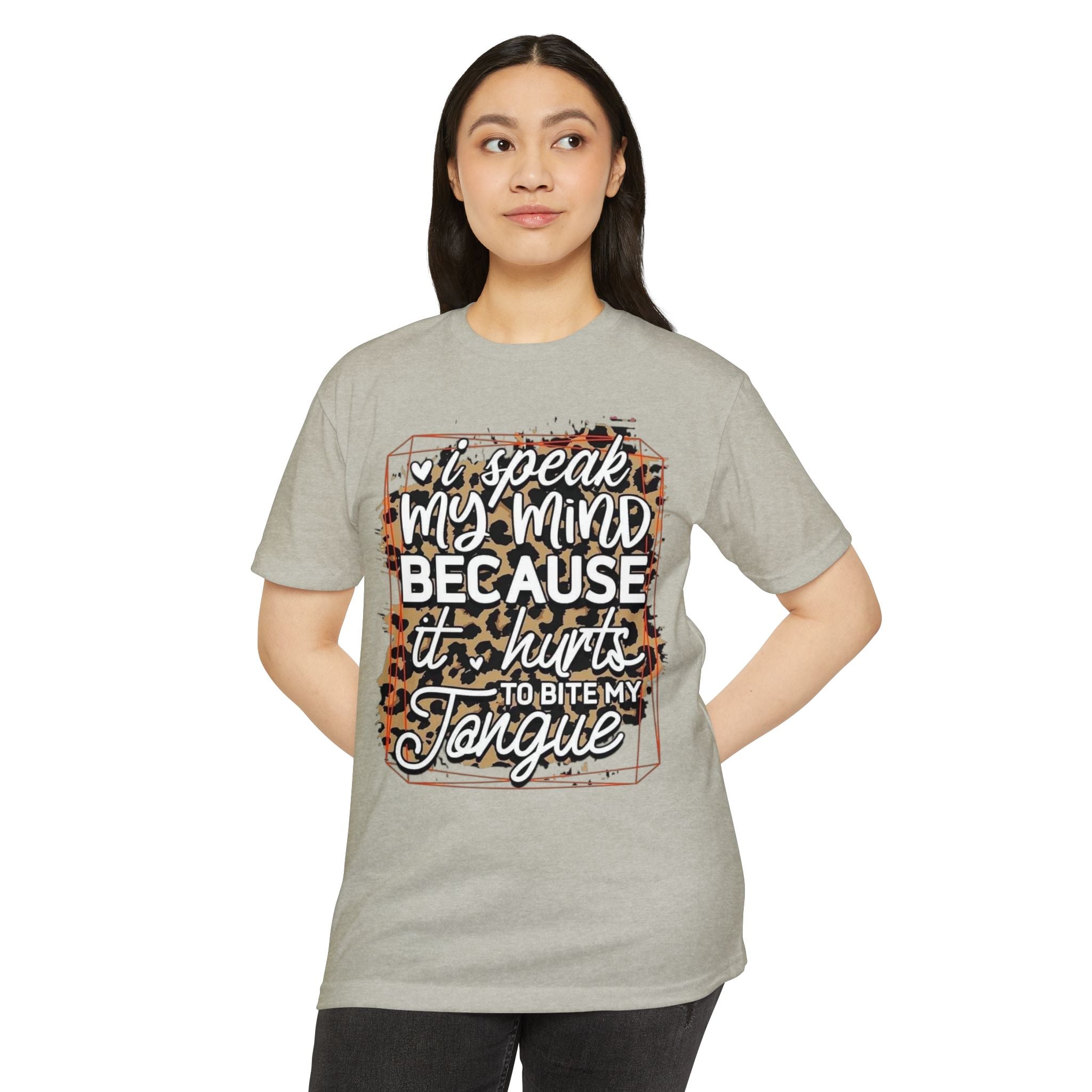 Speak My Mind Women's Tee — Graphic T-Shirt for Bold Self-Expression