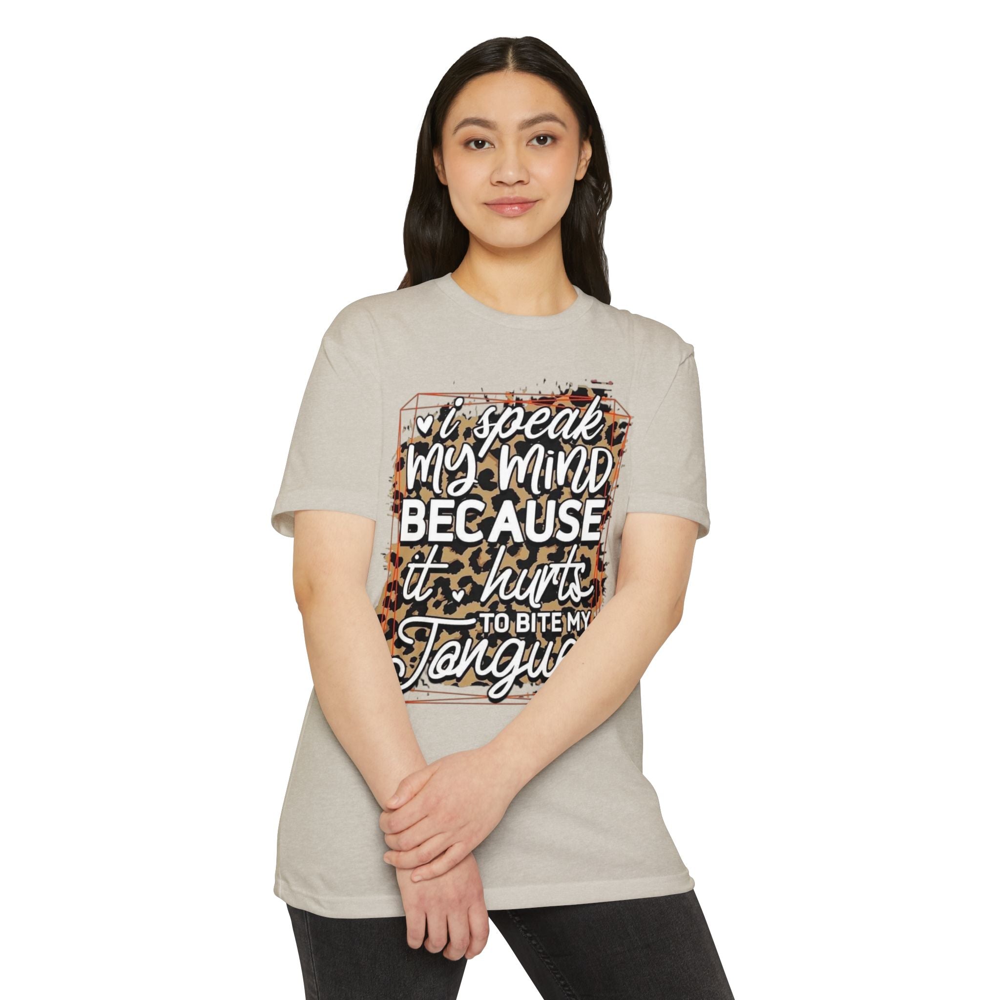 Speak My Mind Women's Tee — Graphic T-Shirt for Bold Self-Expression