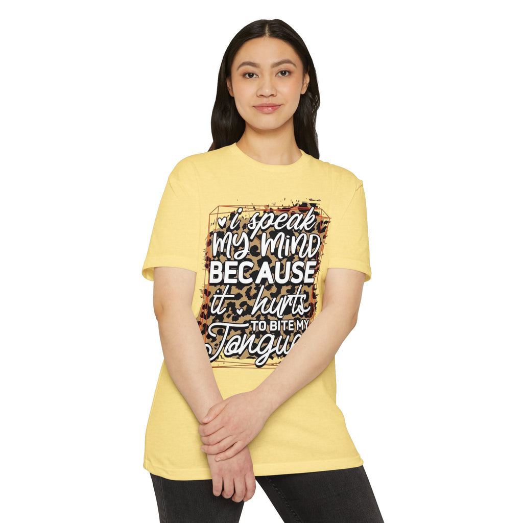 Speak My Mind Women's Tee — Graphic T-Shirt for Bold Self-Expression
