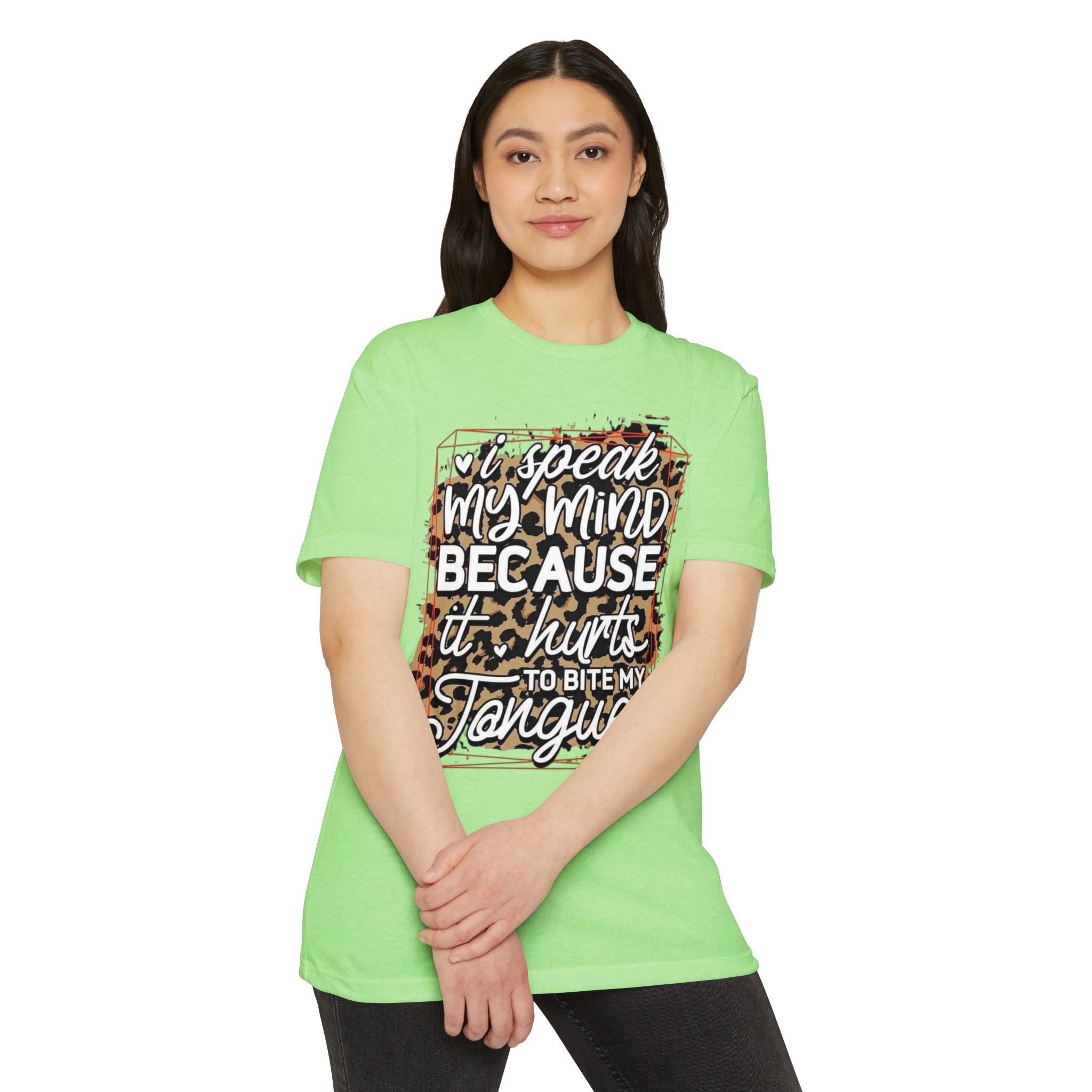 Speak My Mind Women's Tee — Graphic T-Shirt for Bold Self-Expression