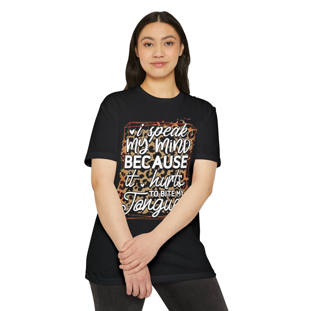 Speak My Mind Women's Tee — Graphic T-Shirt for Bold Self-Expression