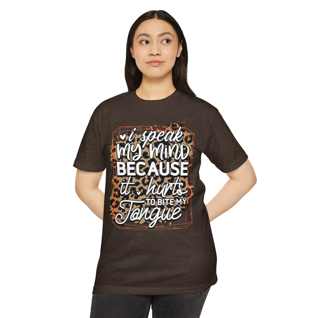 Speak My Mind Women's Tee — Graphic T-Shirt for Bold Self-Expression