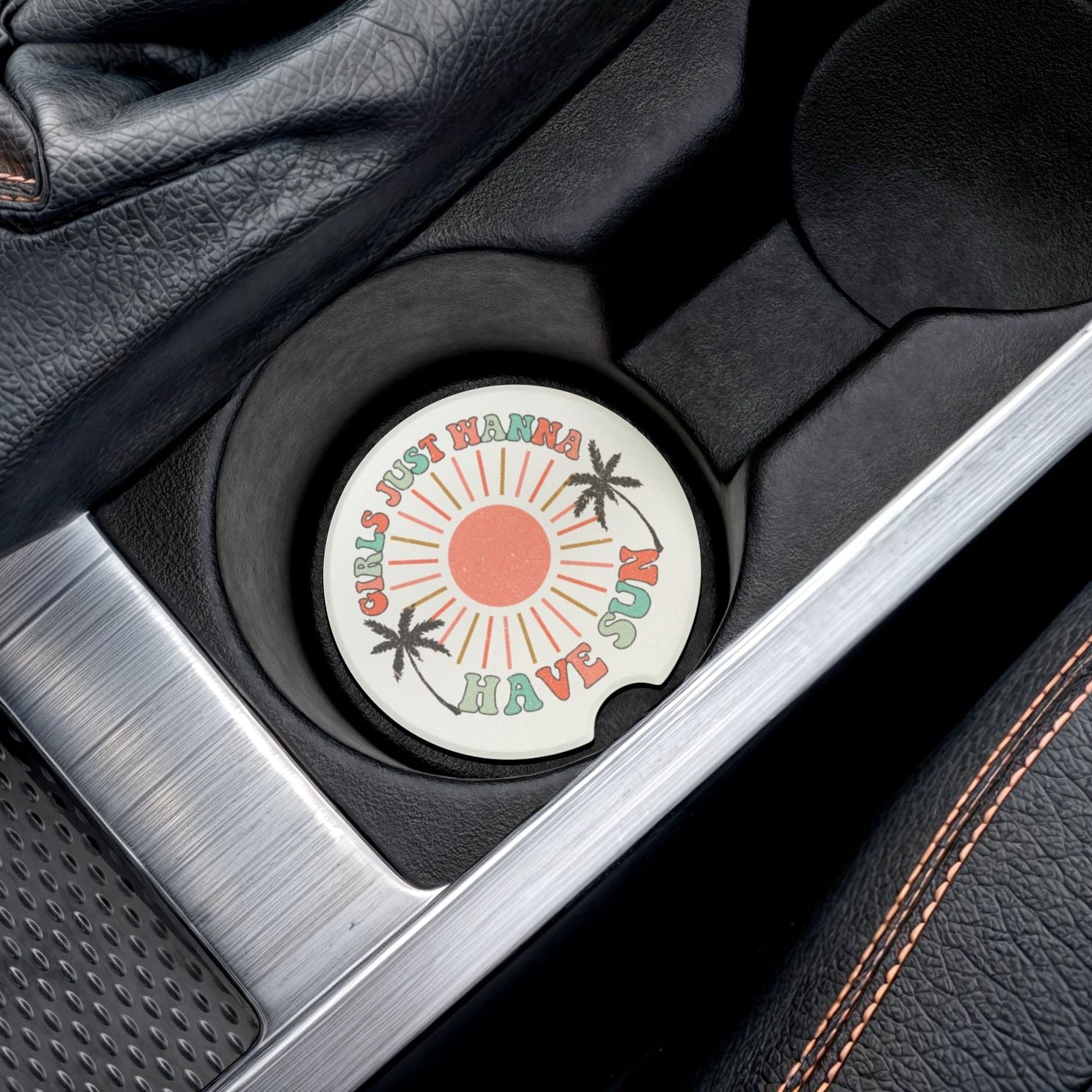 Soapstone Car Coaster