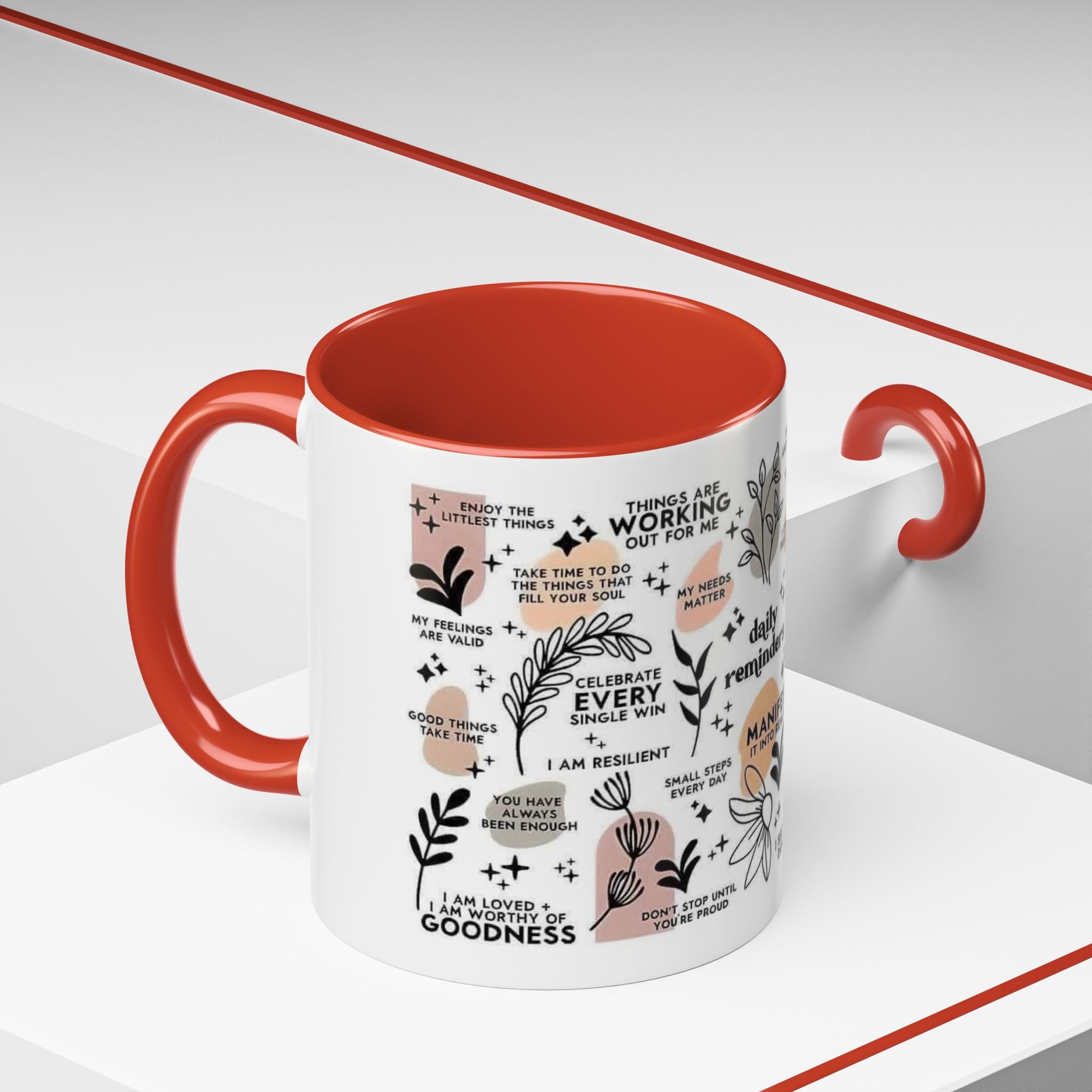 Affirmation Coffee Mug — Inspirational Accent Mug (11/15oz)