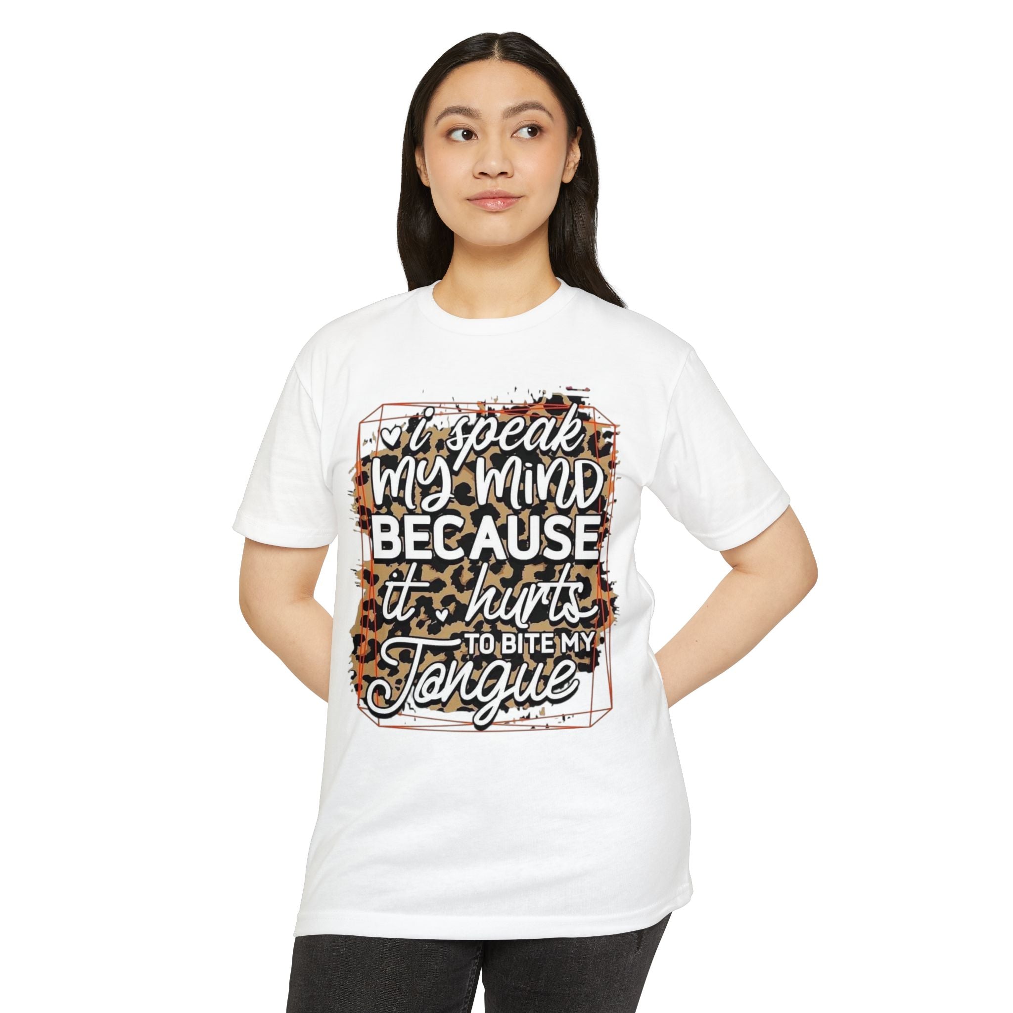 Speak My Mind Women's Tee — Graphic T-Shirt for Bold Self-Expression