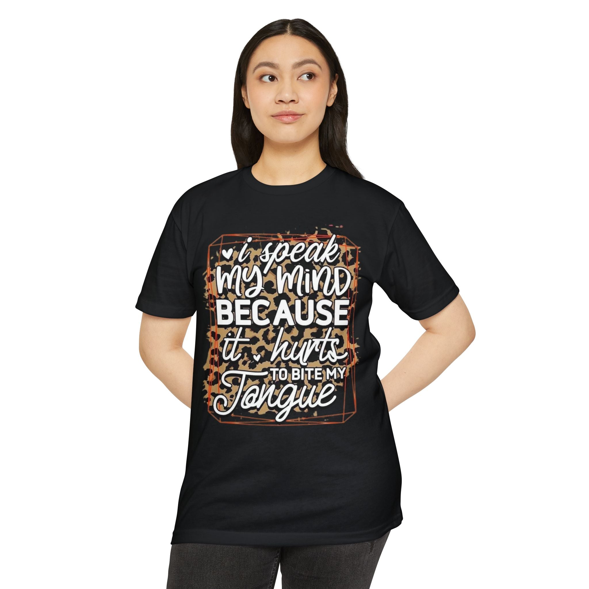 Speak My Mind Women's Tee — Graphic T-Shirt for Bold Self-Expression