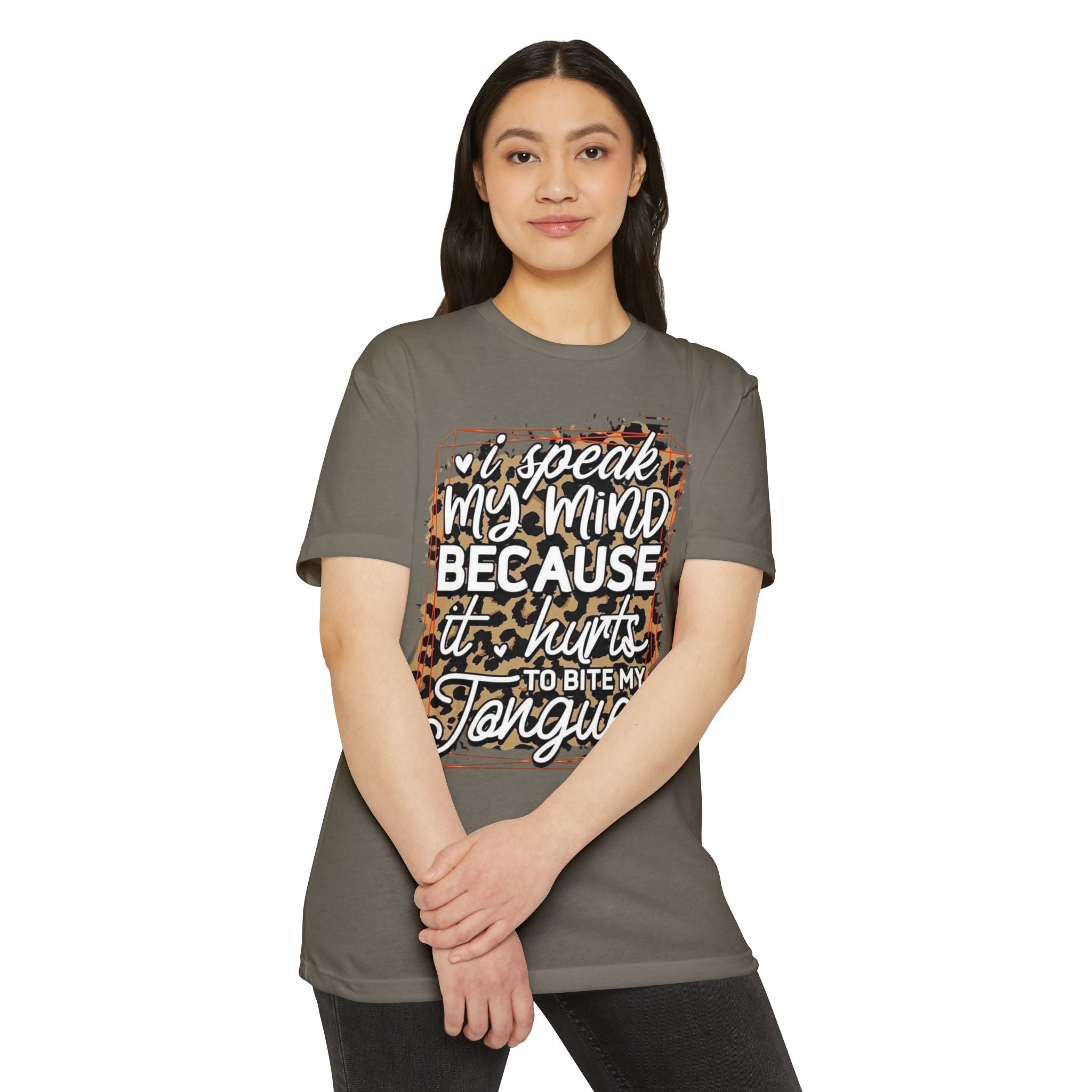 Speak My Mind Women's Tee — Graphic T-Shirt for Bold Self-Expression