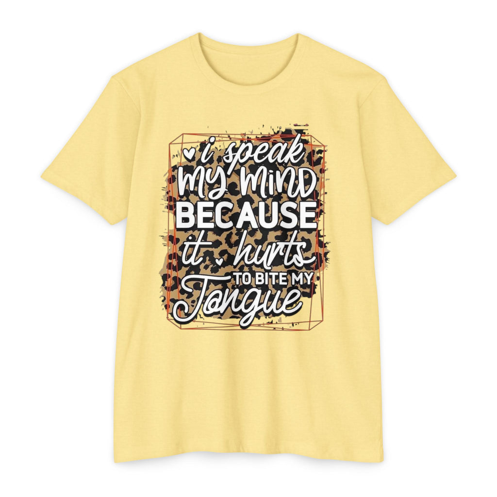 Speak My Mind Women's Tee — Graphic T-Shirt for Bold Self-Expression