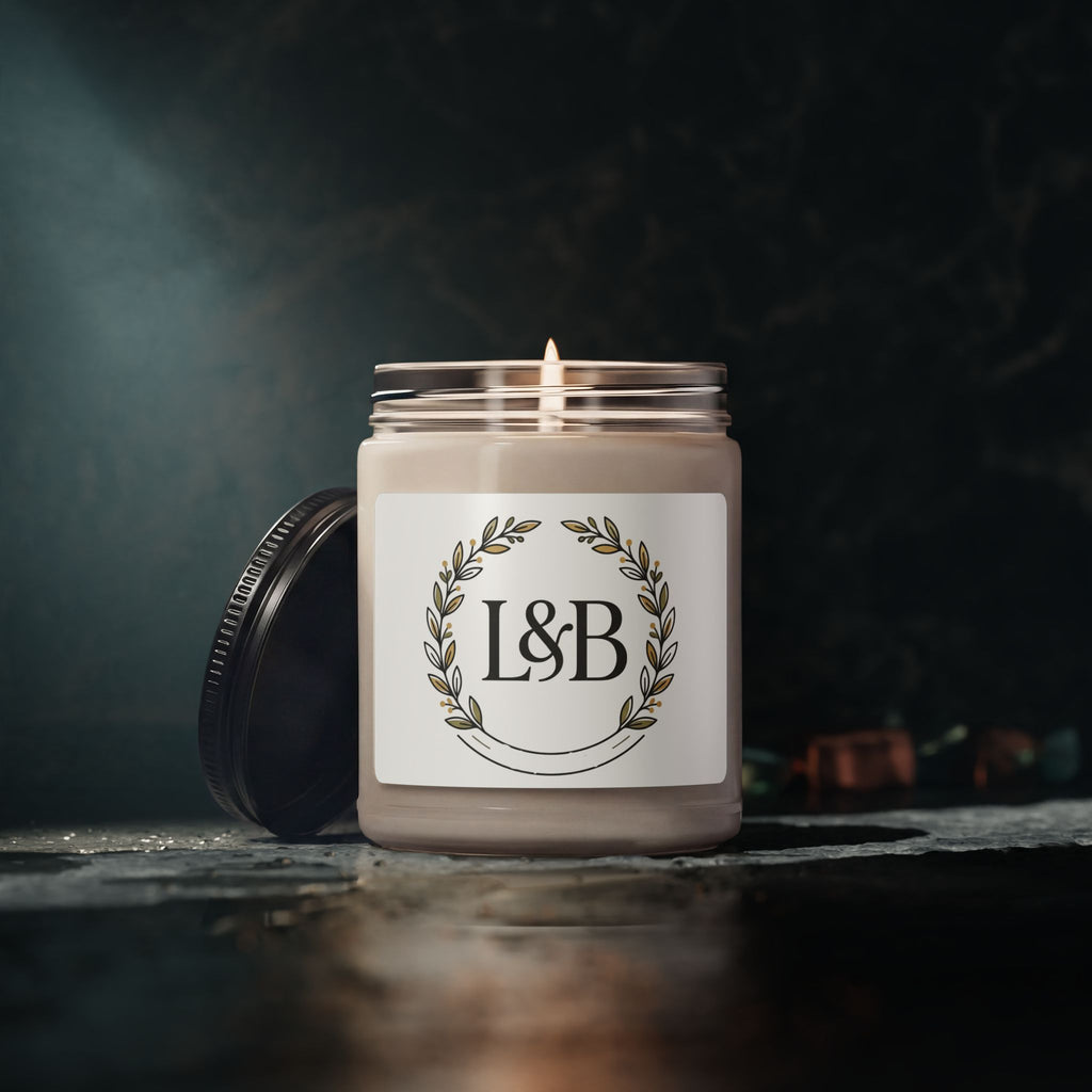 Dainty Scented Soy Candle (9oz) — Elegant Aromatherapy Candle for Relaxation & Gift-Giving