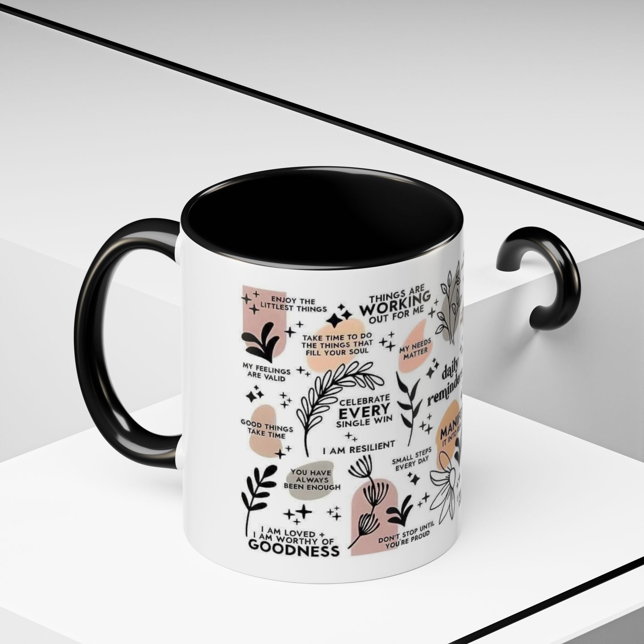 Affirmation Coffee Mug — Inspirational Accent Mug (11/15oz)
