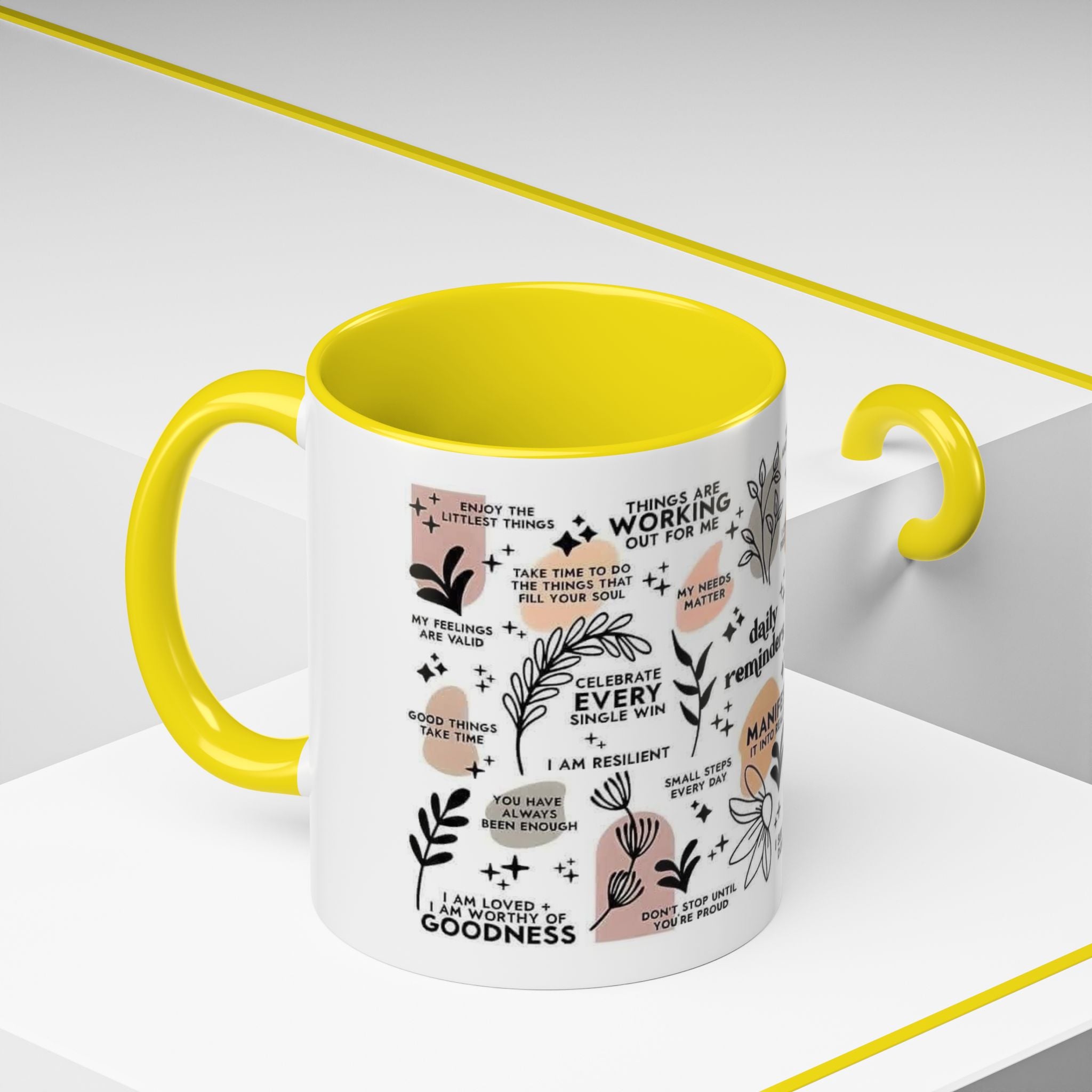 Affirmation Coffee Mug — Inspirational Accent Mug (11/15oz)