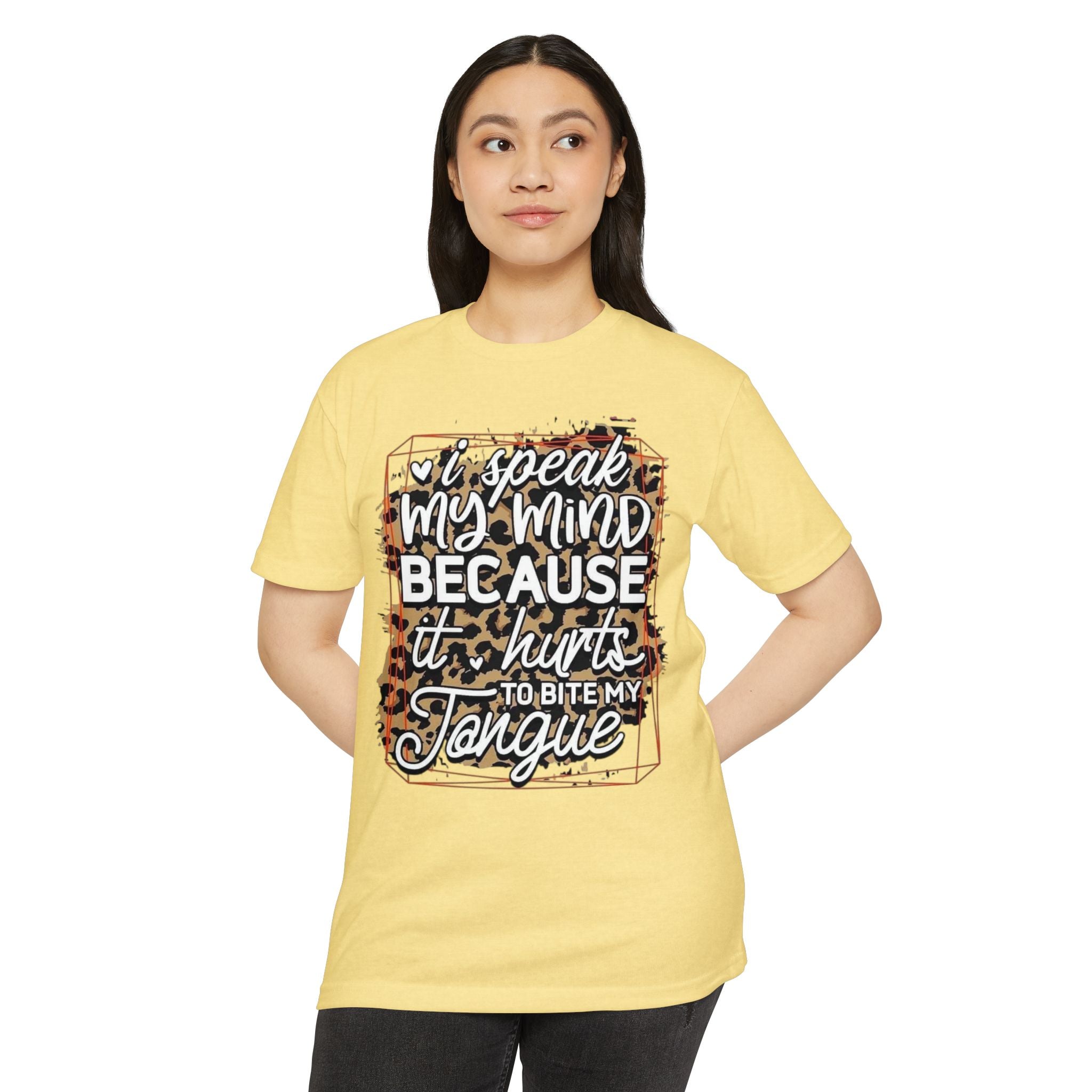 Speak My Mind Women's Tee — Graphic T-Shirt for Bold Self-Expression