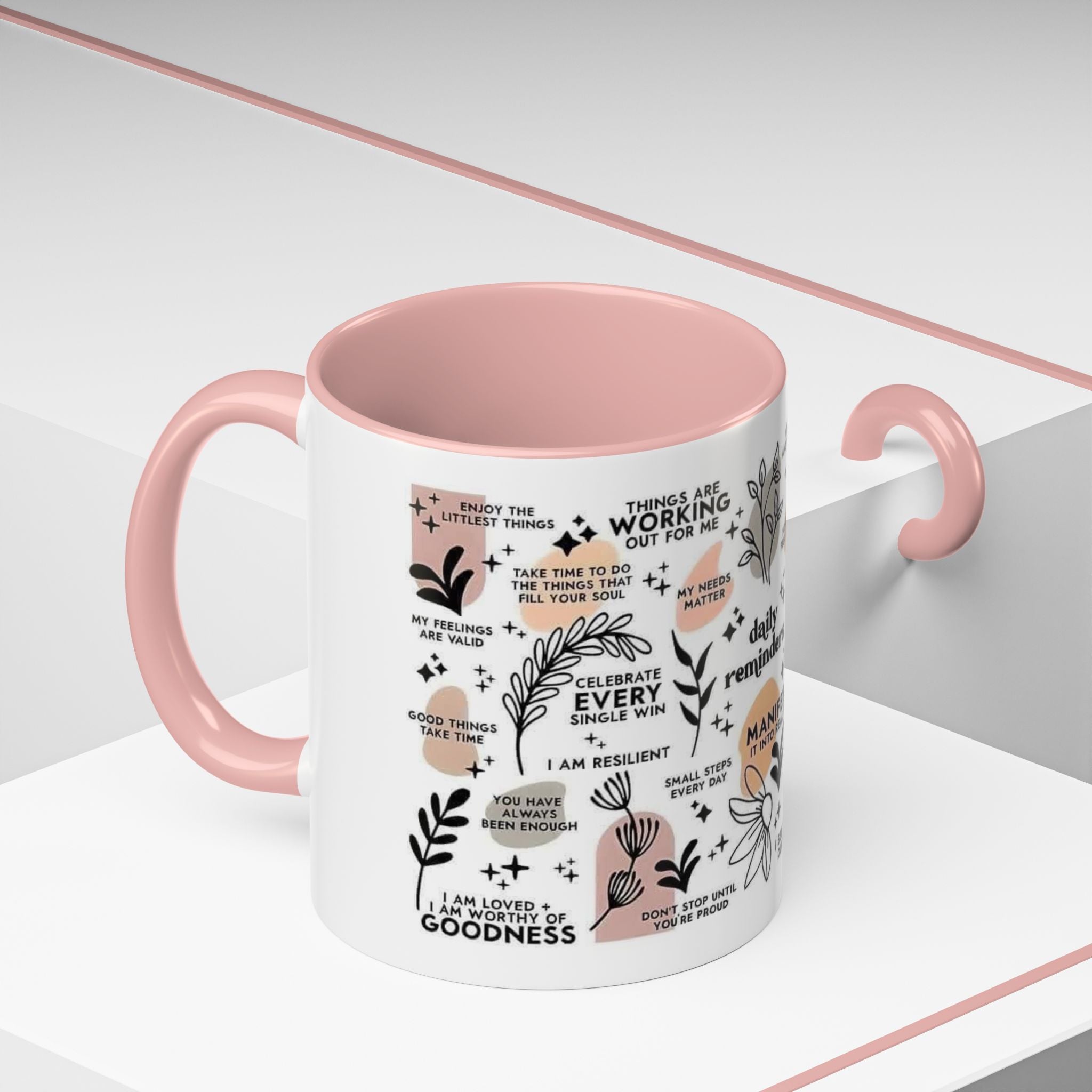 Affirmation Coffee Mug — Inspirational Accent Mug (11/15oz)