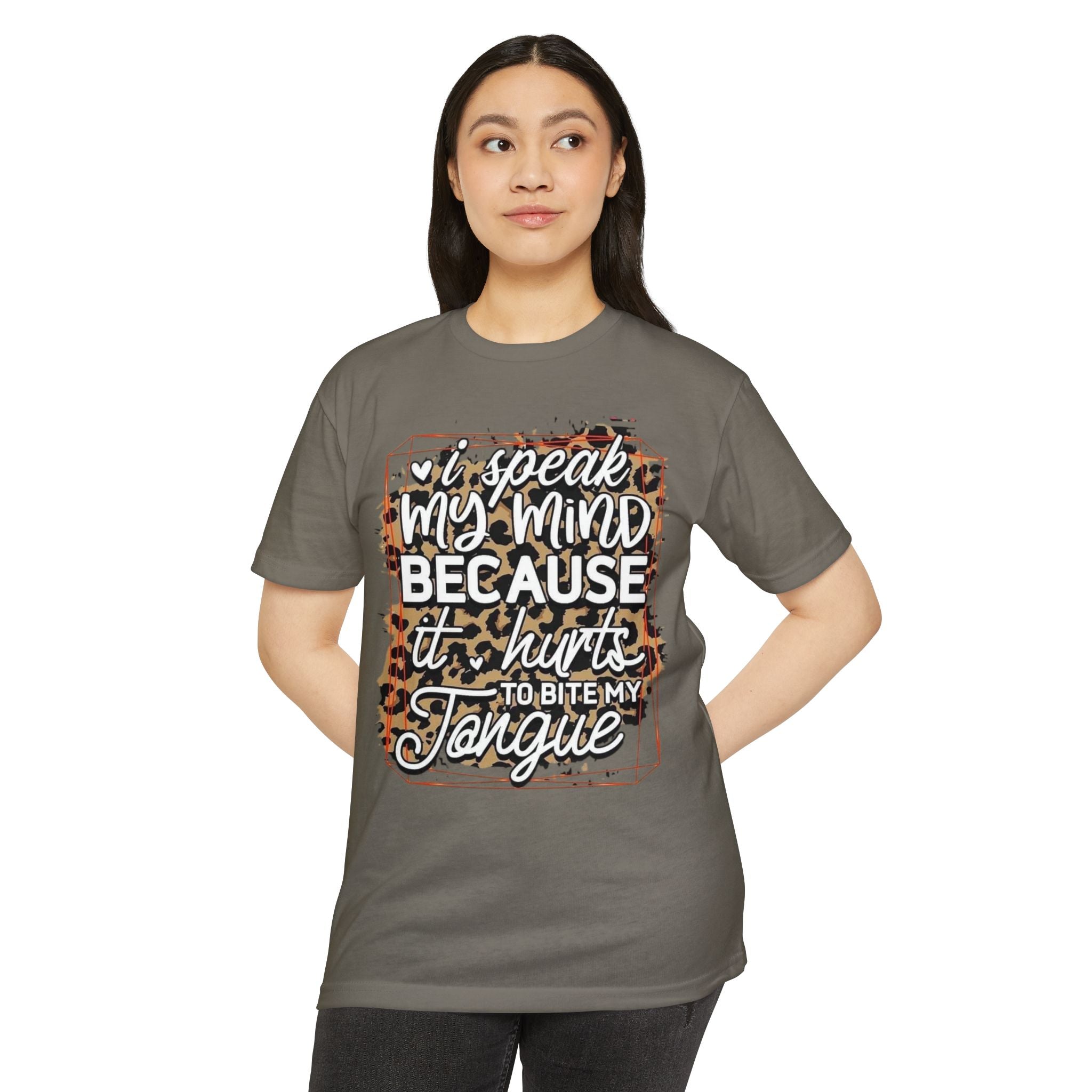 Speak My Mind Women's Tee — Graphic T-Shirt for Bold Self-Expression