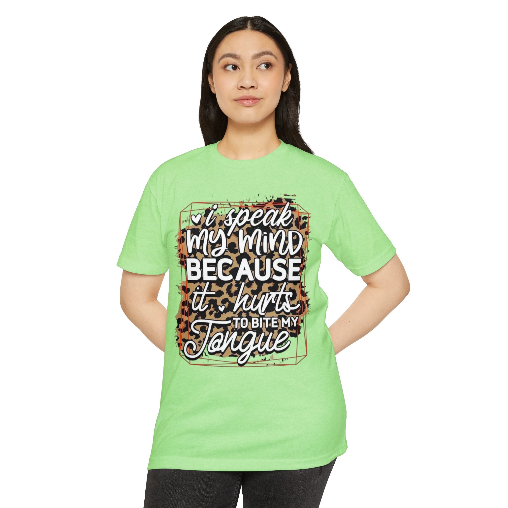 Speak My Mind Women's Tee — Graphic T-Shirt for Bold Self-Expression