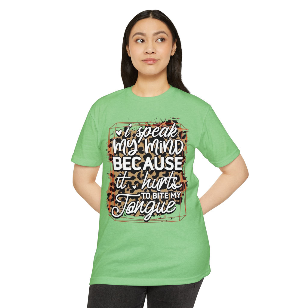 Speak My Mind Women's Tee — Graphic T-Shirt for Bold Self-Expression