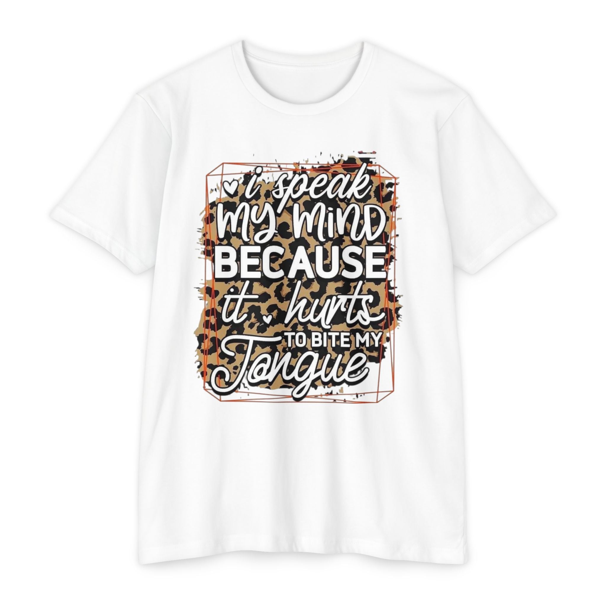 Speak My Mind Women's Tee — Graphic T-Shirt for Bold Self-Expression
