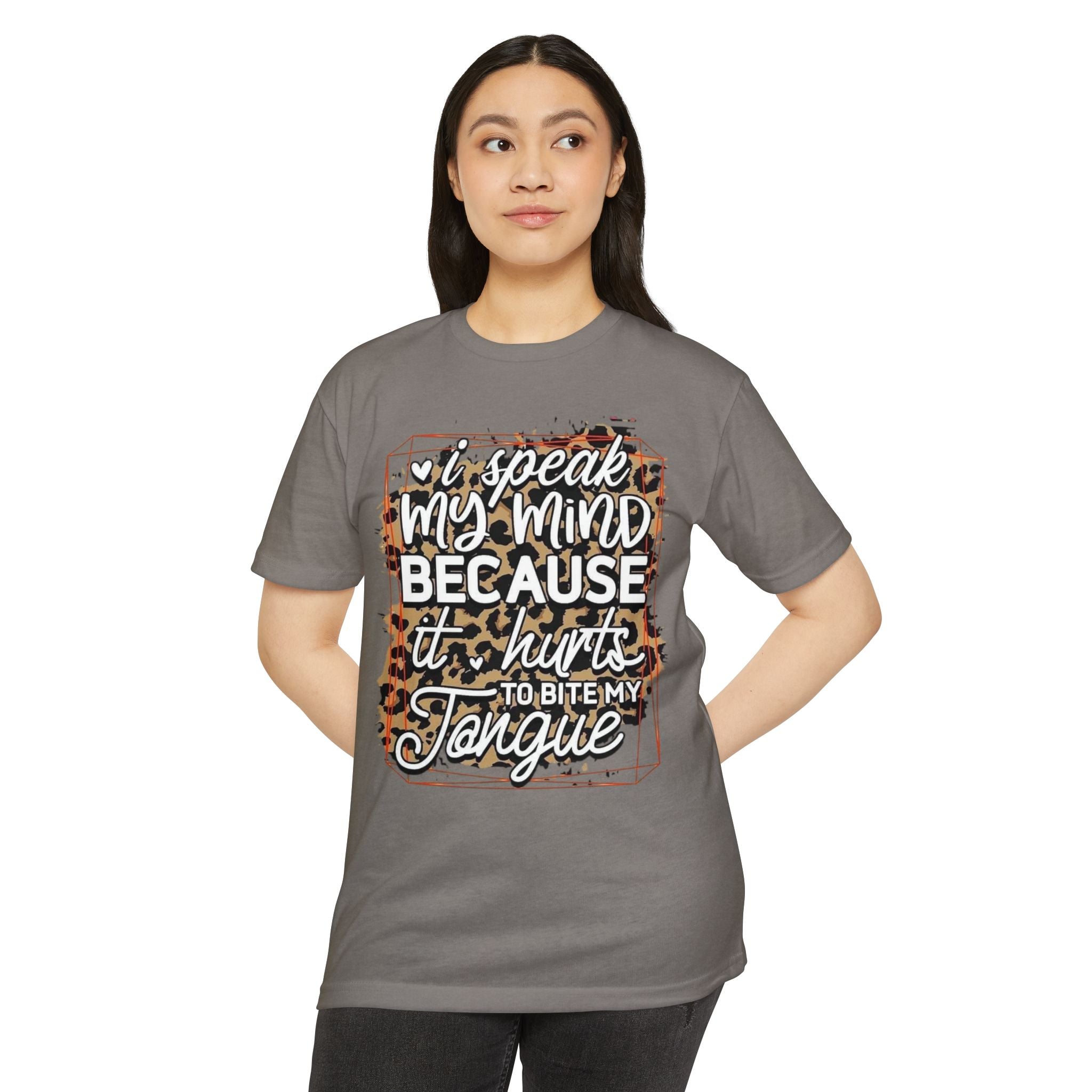 Speak My Mind Women's Tee — Graphic T-Shirt for Bold Self-Expression