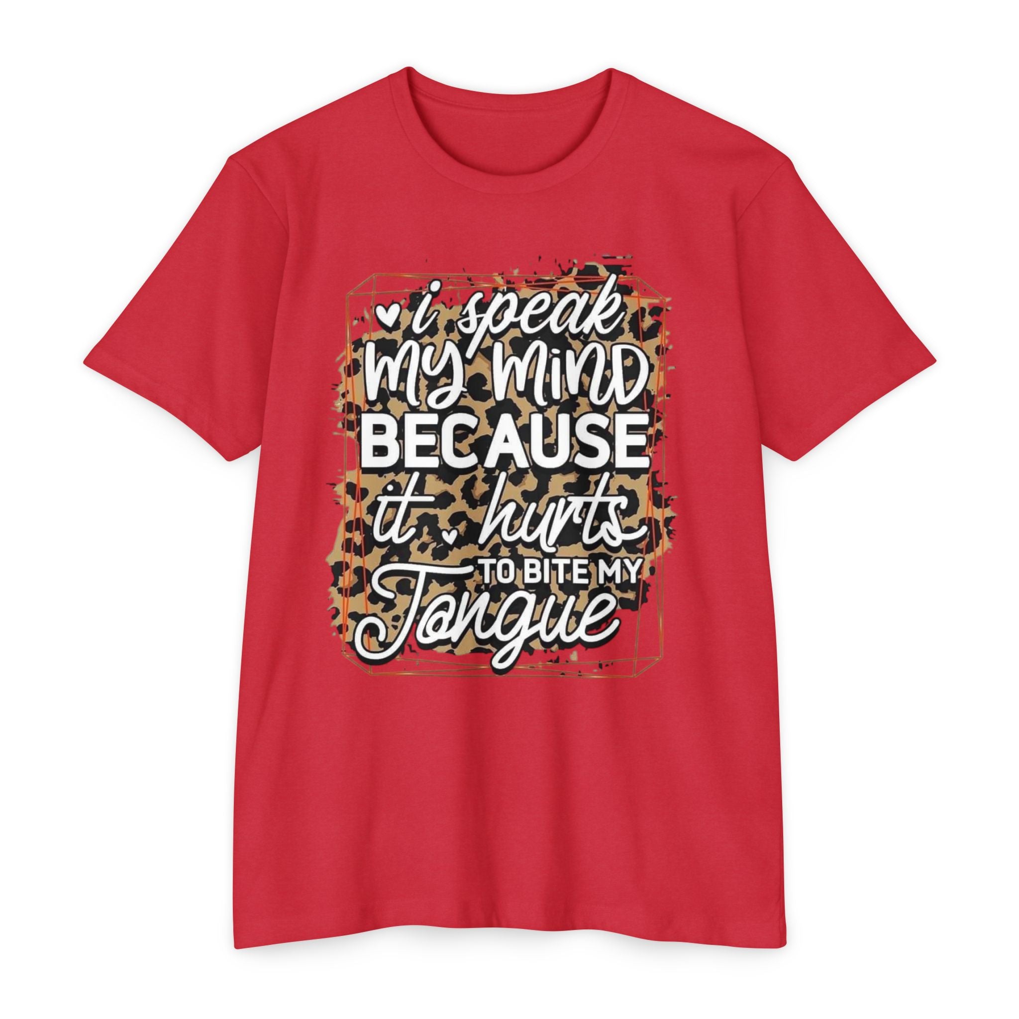 Speak My Mind Women's Tee — Graphic T-Shirt for Bold Self-Expression
