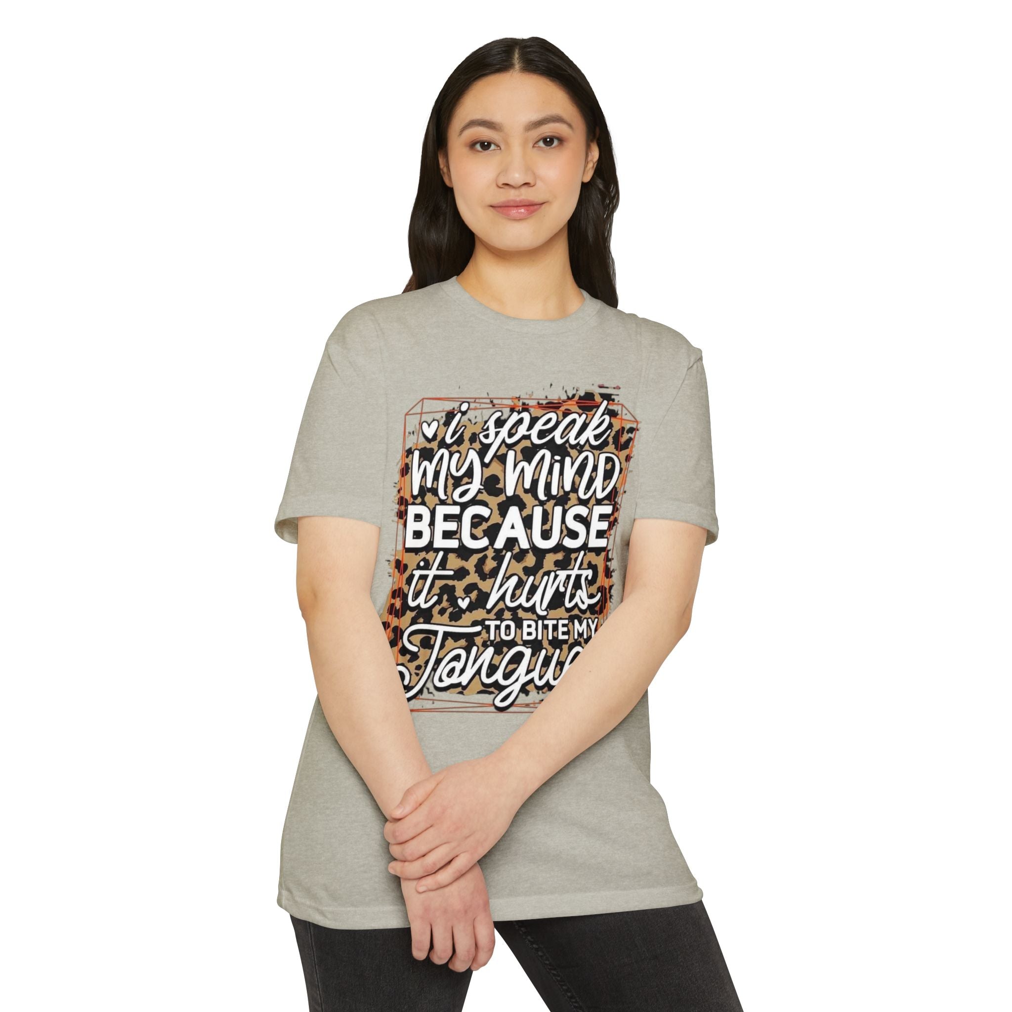 Speak My Mind Women's Tee — Graphic T-Shirt for Bold Self-Expression