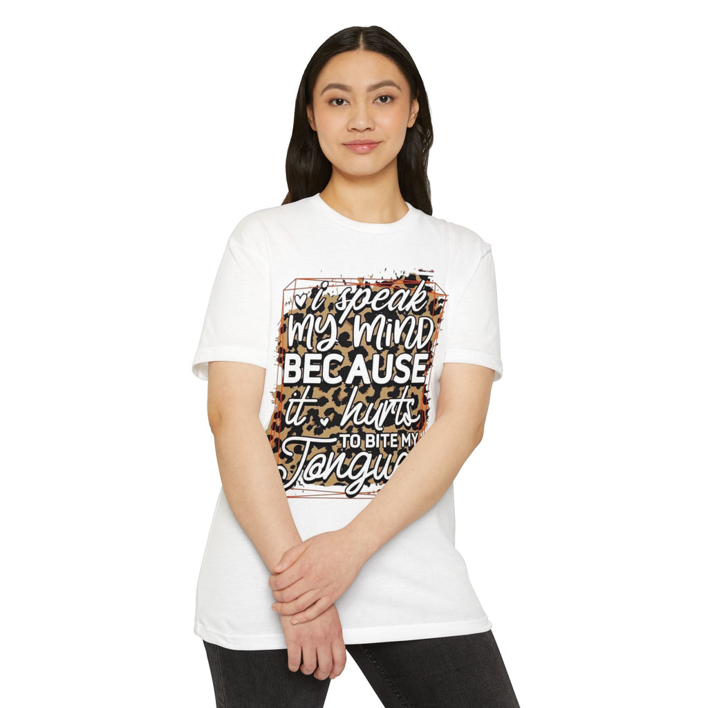 Speak My Mind Women's Tee — Graphic T-Shirt for Bold Self-Expression