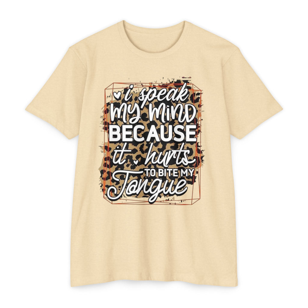 Speak My Mind Women's Tee — Graphic T-Shirt for Bold Self-Expression