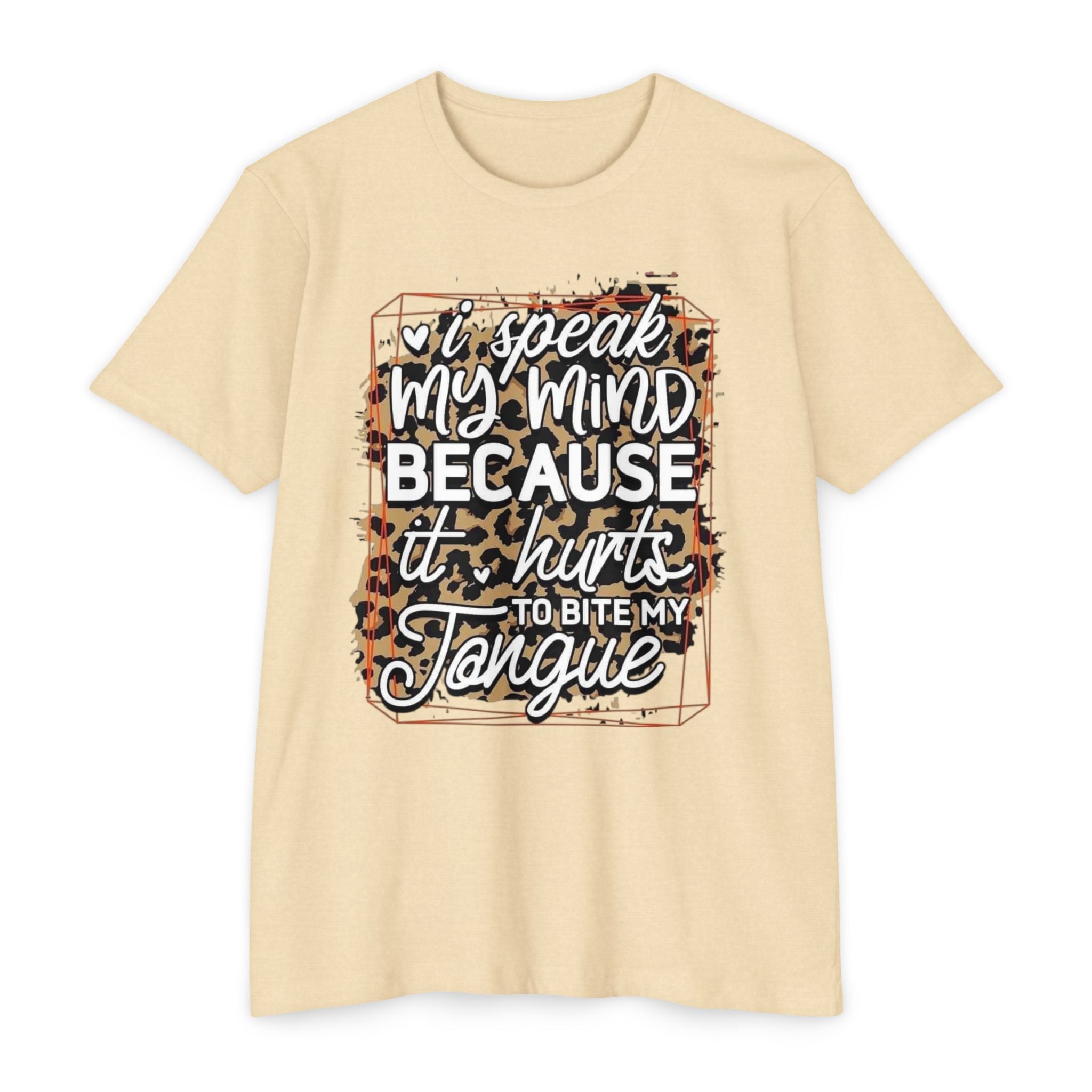 Speak My Mind Women's Tee — Graphic T-Shirt for Bold Self-Expression