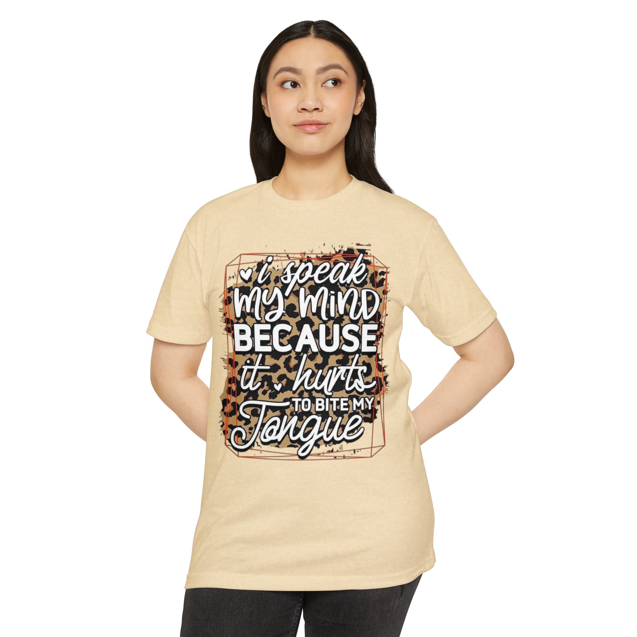Speak My Mind Women's Tee — Graphic T-Shirt for Bold Self-Expression