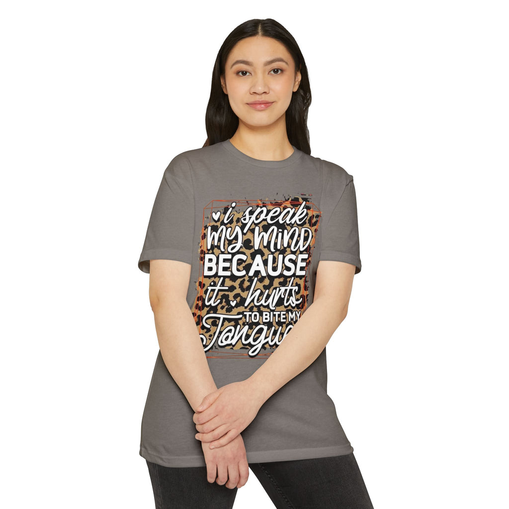 Speak My Mind Women's Tee — Graphic T-Shirt for Bold Self-Expression