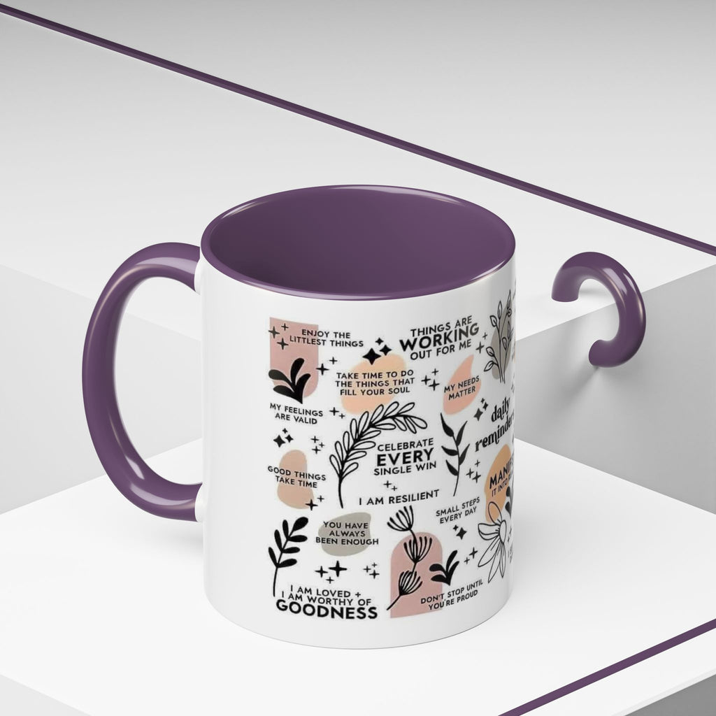 Affirmation Coffee Mug — Inspirational Accent Mug (11/15oz)