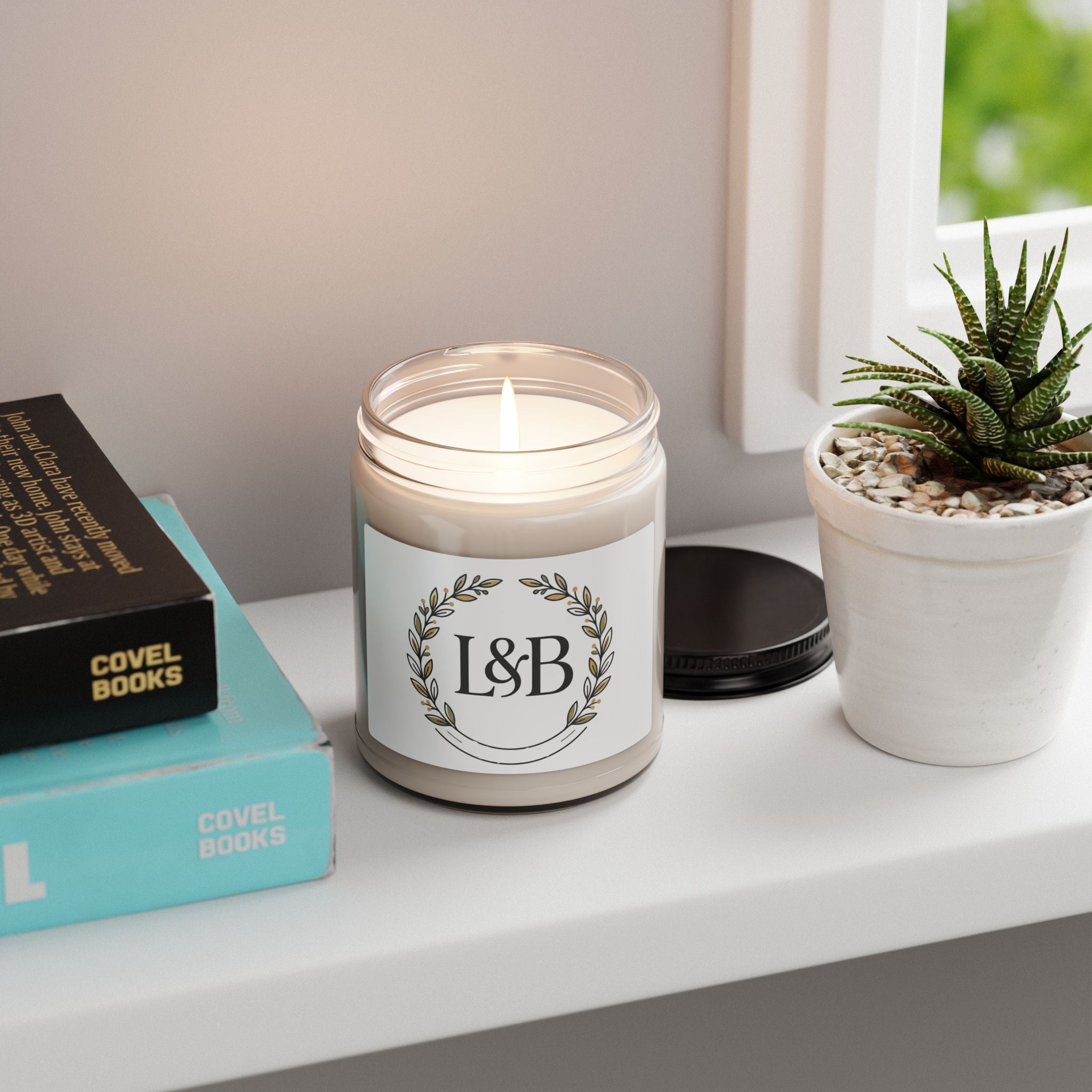 Dainty Scented Soy Candle (9oz) — Elegant Aromatherapy Candle for Relaxation & Gift-Giving