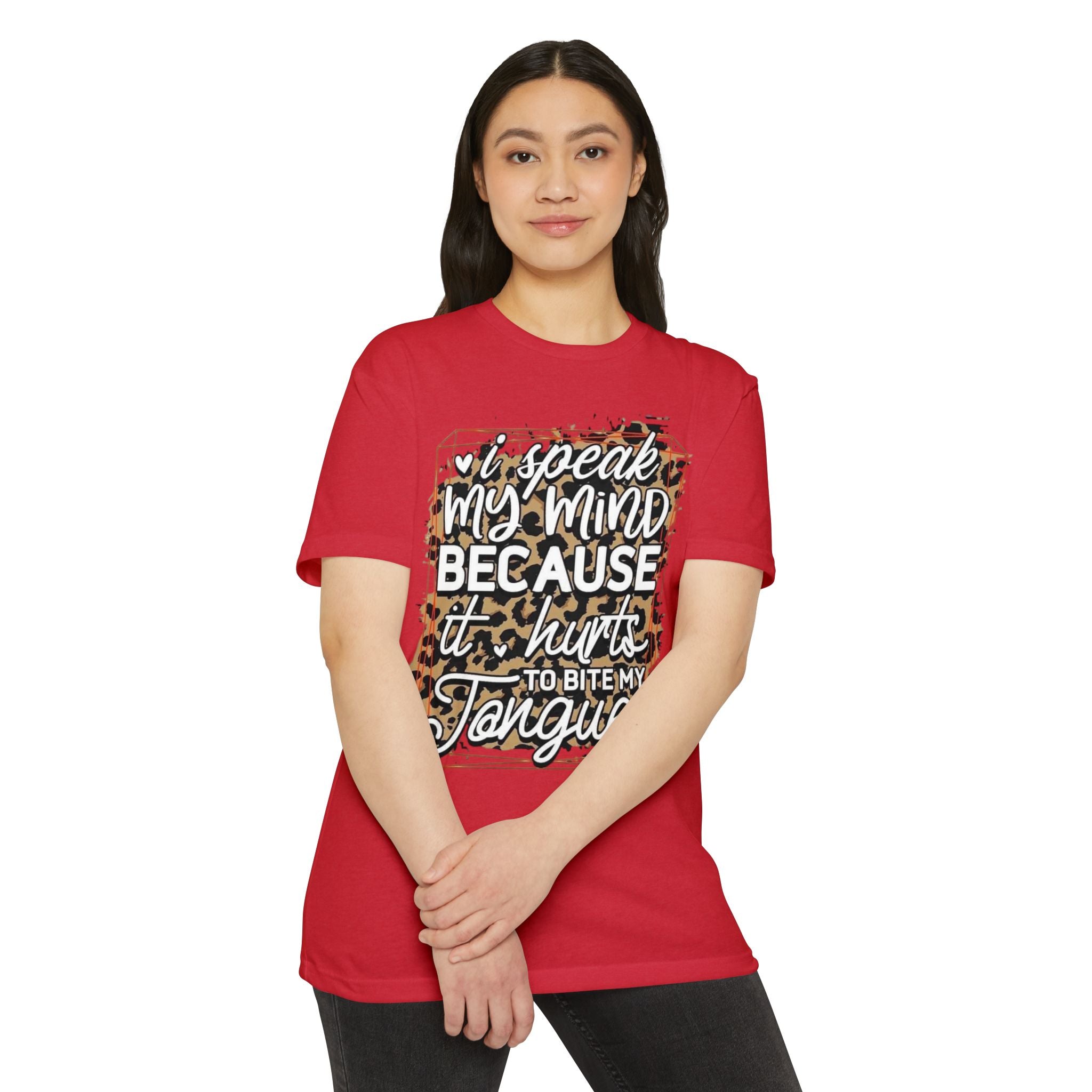 Speak My Mind Women's Tee — Graphic T-Shirt for Bold Self-Expression