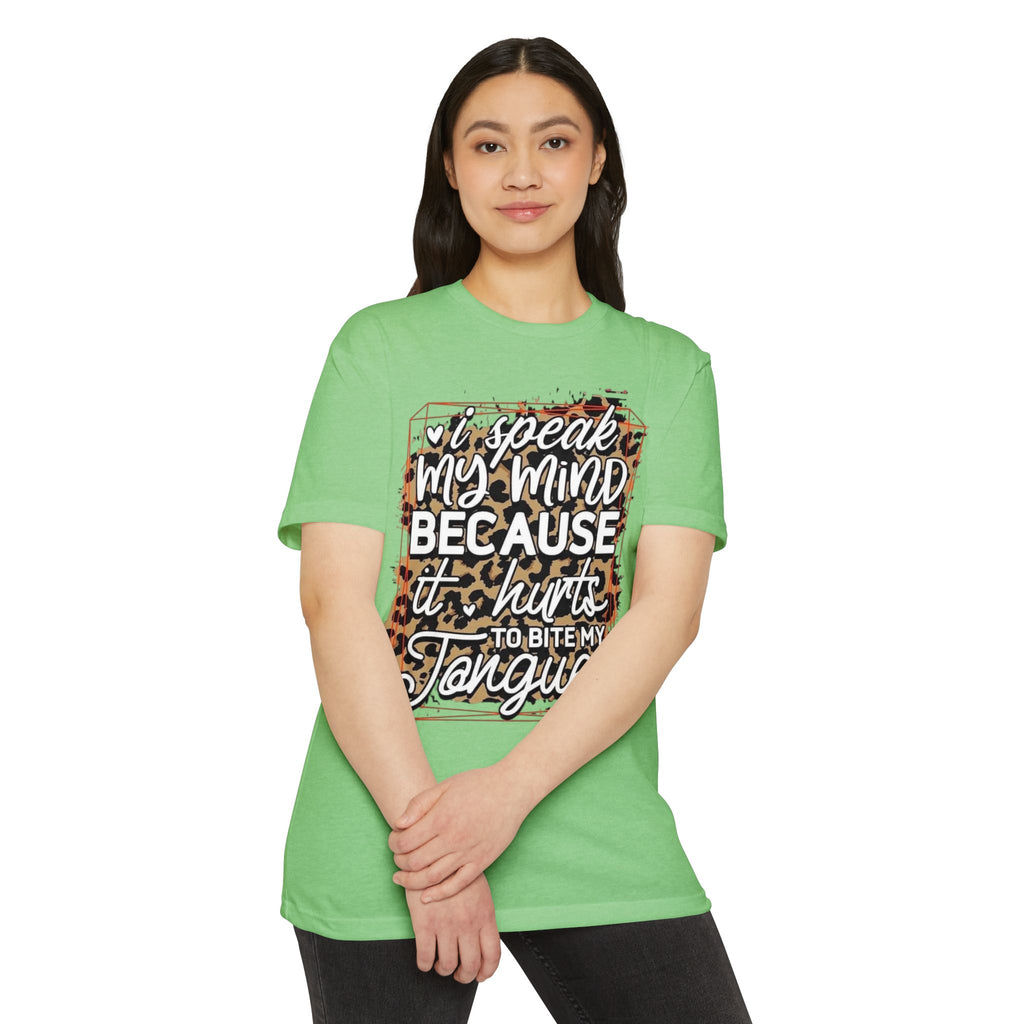 Speak My Mind Women's Tee — Graphic T-Shirt for Bold Self-Expression
