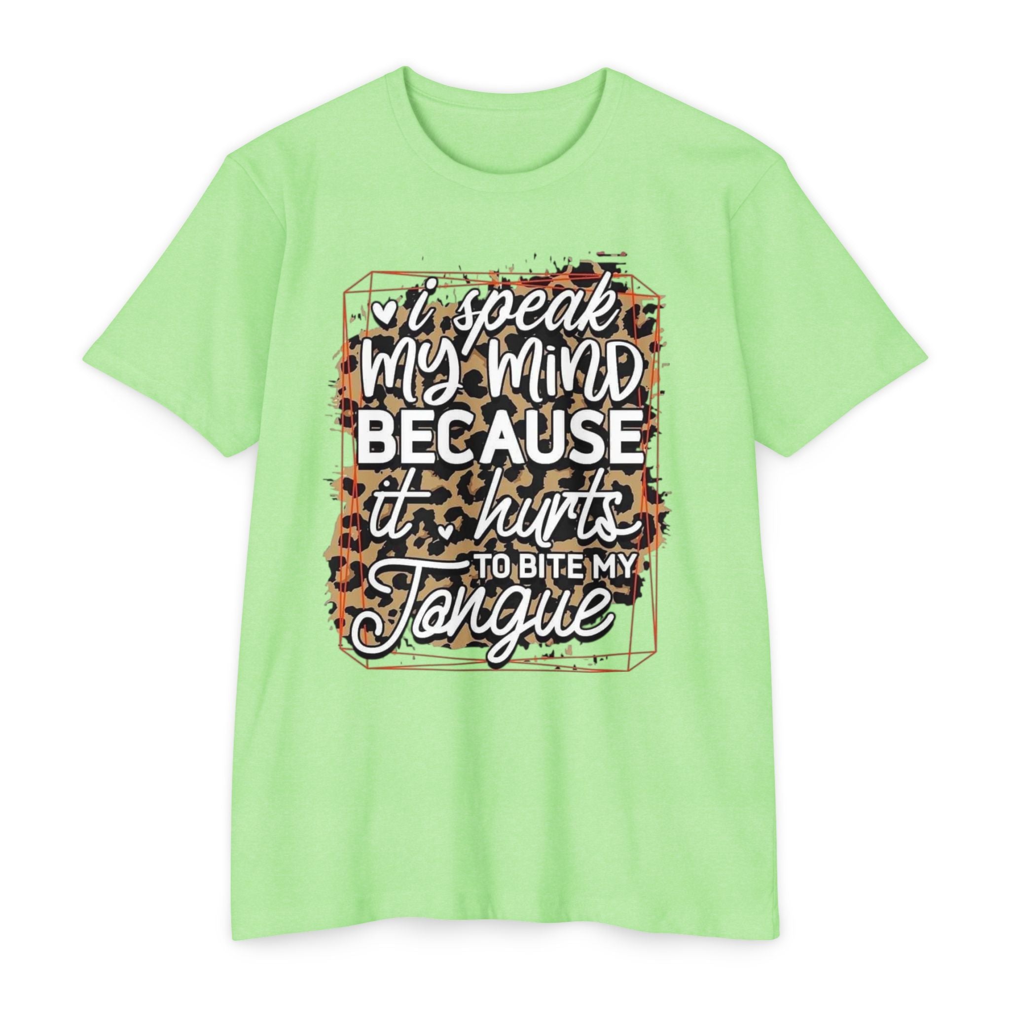 Speak My Mind Women's Tee — Graphic T-Shirt for Bold Self-Expression